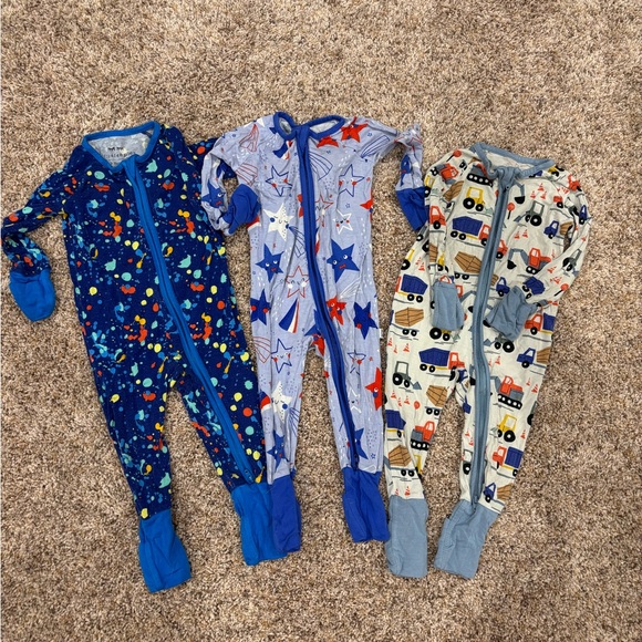 Little Sleepies 3-6 month Pajamas - Picture 1 of 7